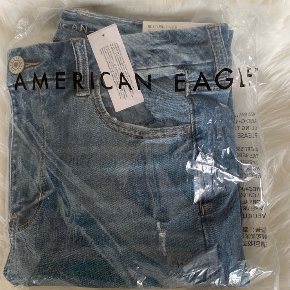 American eagle, curvy high rise jegging size 31